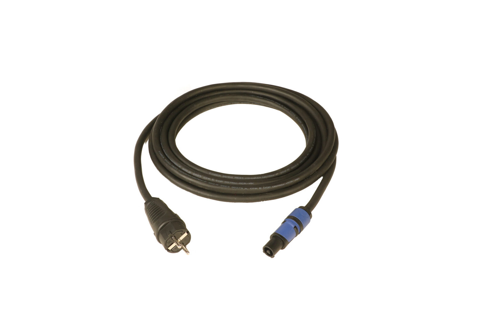 107640 Powercon Adapterkabel Gummistecker IP54 / NAC3FXXA-W-S H07RN-F 3G2,5 - 5m