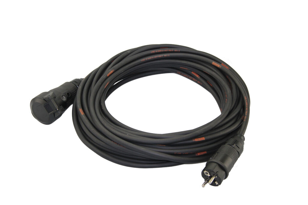 Schuko Verlängerung Professional-Stecker und Kupplung von ABL IP54 ...