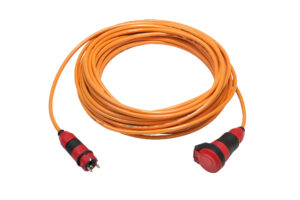 Schuko Verlängerung Professional-Stecker und Kupplung von ABL IP54 Polyurethanleitung (PUR) H07BQ-F 3G1,5