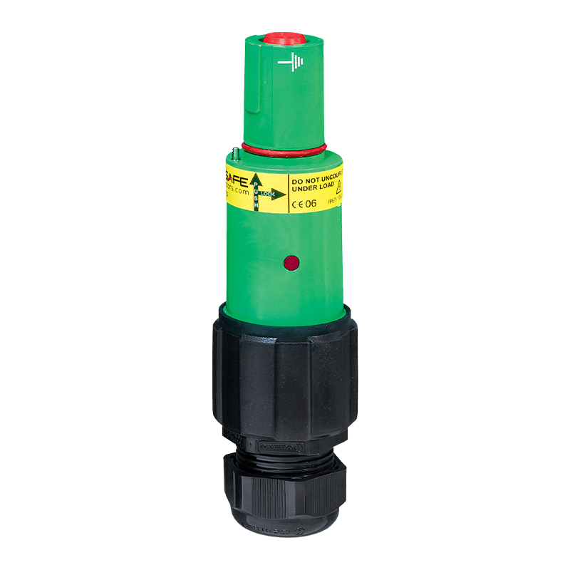 Earth-drain-line-connector-up-min Powerlock male line/drain Schraubanschluß bis 150mm² Powersafe - PE green