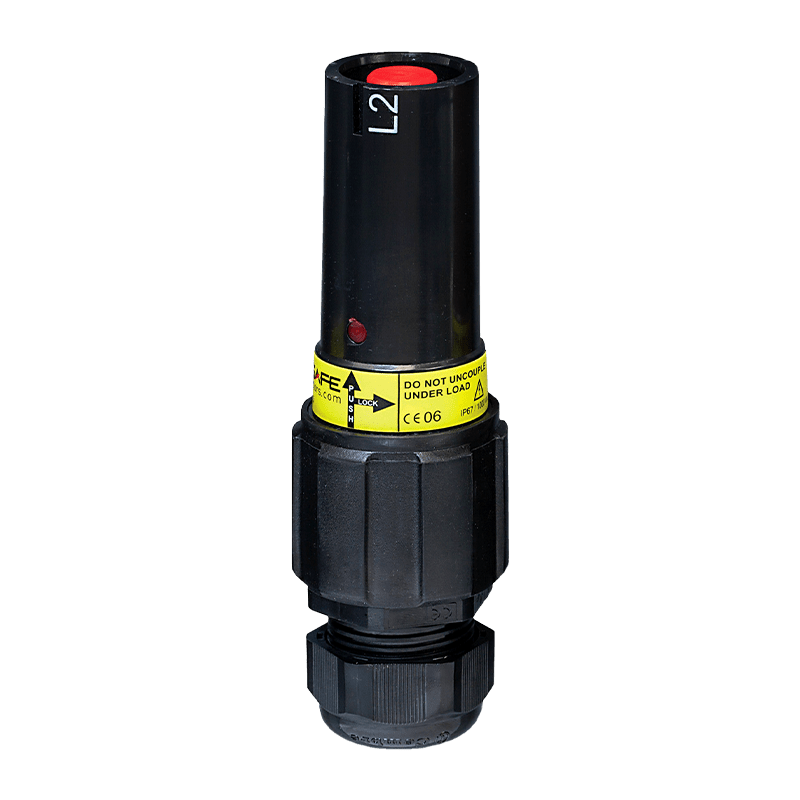 L2-source-line-connector-up-min Powerlock line/source female Schraubanschluß bis 150mm² Powersafe - L2 black